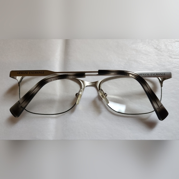 Armani Exchange AX1023 Rectangular Semi-Rim Designer Frames | Prescription-Ready - Picture 4 of 14
